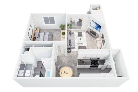 One Bedroom One Bath